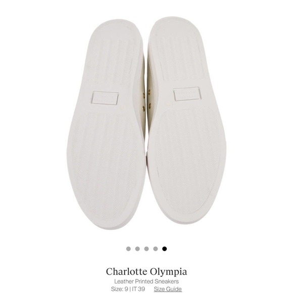 Charlotte Olympia Sneakers Lips 39 - Picture 4 of 5